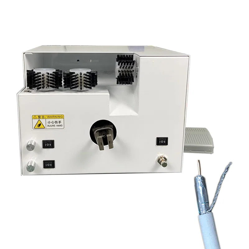 Multi-Core Twisted Pair Cable Machine Shielded Wire Divider Machine, Shielded Wire Brush & Twist Machine Braided Wire Brushing And Twisting Machine, Wire Harness Brushing And Twisted Wire Machine Máquina de cable de par trenzado de múltiples núcleos, máquina divisora de alambre blindada, cepillo de alambre blindado y máquina de torsión, máquina de cepillado y torsión de alambre trenzado, cepillado de arnés de cables y máquina de alambre trenzado