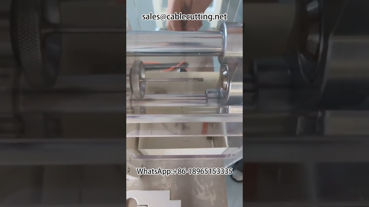 Semi automatic cut metal shielding mesh new energy ev wire harness metal shielding mesh machinery