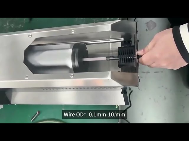 9 Layer 10mm Coaxial Cable Stripping Machine