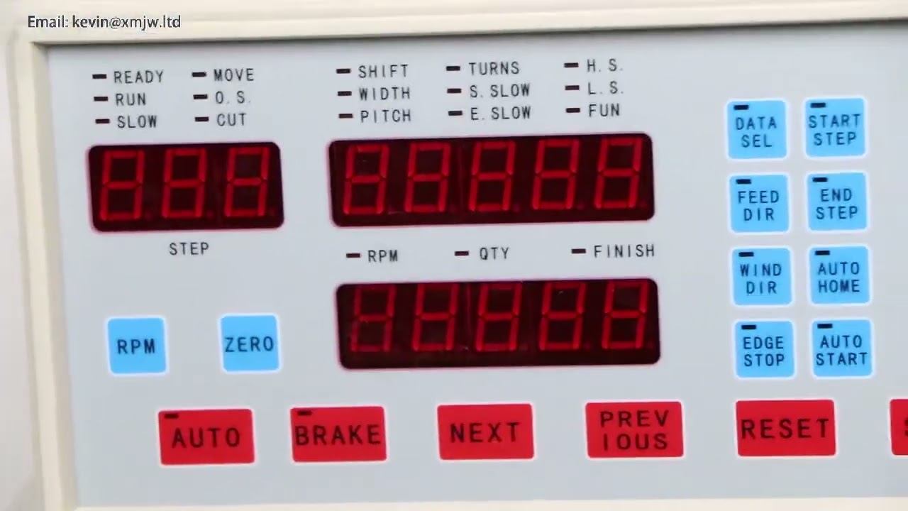 750W 0 2 3 0mm New Computer Automatic Wire Coil Winder Winding Dispenser Dispensing Machine Tensione