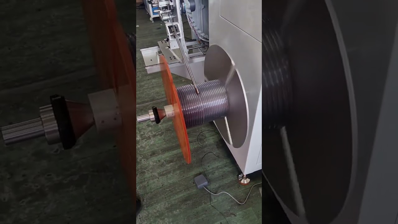 Precise Metering & Cutting Pipe Coiler Adjustable Speed & Neat Coiling for Various Tubes