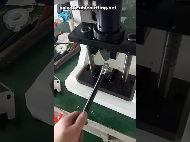 Pneumatic Crimping Machine,Pneumatic Terminal Machine,Cooper Terminal Press Machine mp4