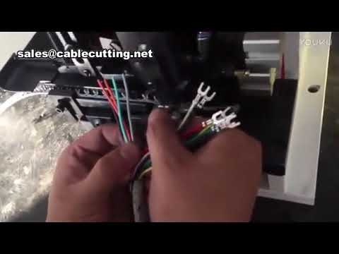 Wire Stripping And Terminal Crimping Machine,Semi Wire Stripping And Terminal Crimping Machine,Wire