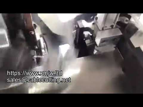 Automatic Cable two Ends Crimping Machine With Wire Cutting And Stripping