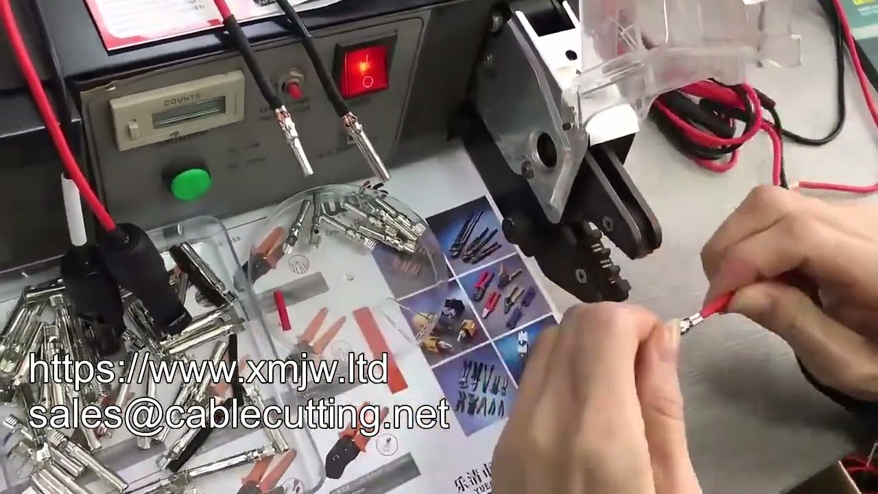 Ly 220v 110v Optional Electric Terminal Crimping Machine Tools Crimp Variety Of Terminals Equipped W