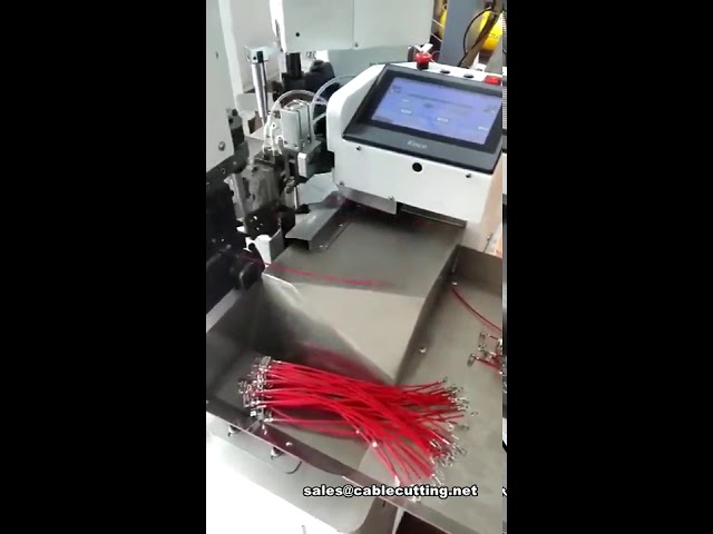 Full automatic terminal crimping machine, wire cutting stripping and crimping machine