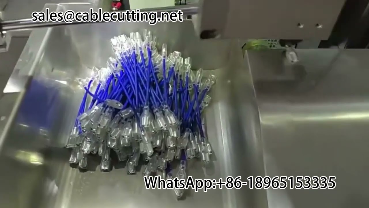 Wire harness equipment #stripping machine #automation equipment #terminal machine