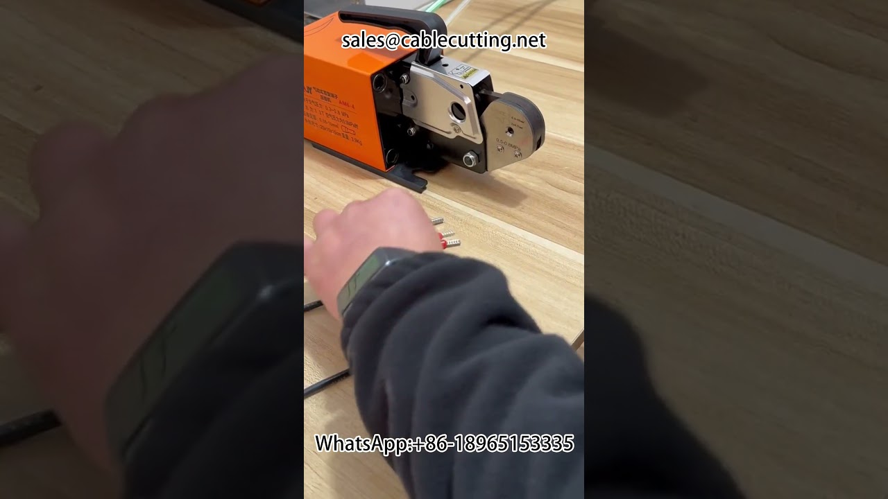 Pneumatic Tube Type Terminal Crimping Machine for 0.25-10 sq mm, Positive Quadrilateral