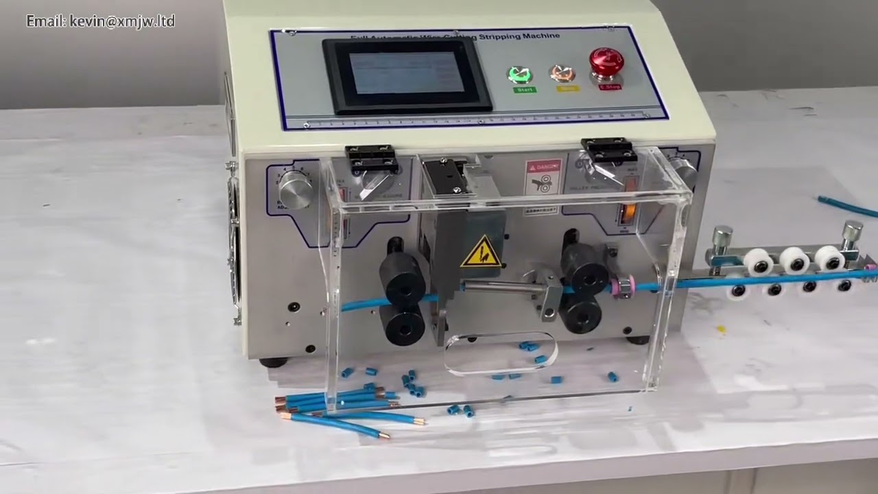 Automatic Computer Wire Peeling Stripping Machine 0 1 8mm² 0 1 10 mm² SWT508 JE SWT508 JE2 for Cable