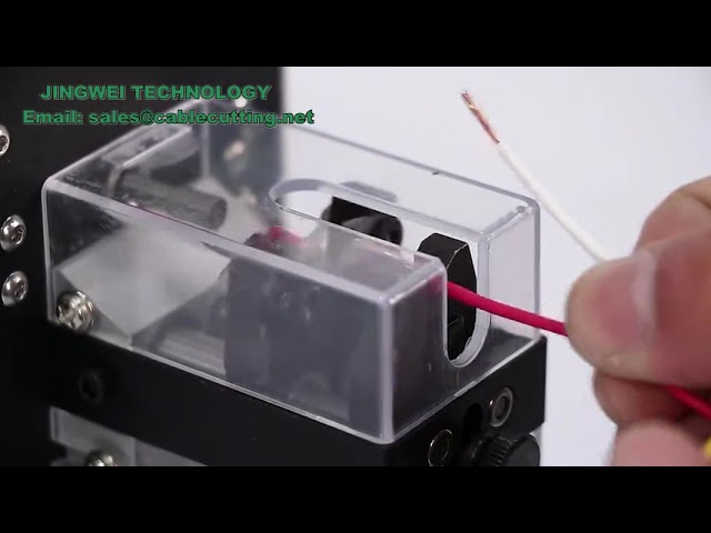 Induction Pure Electric Wire Stripping Machine, Semi auto Cable Stripper and Cutter Tools Machine