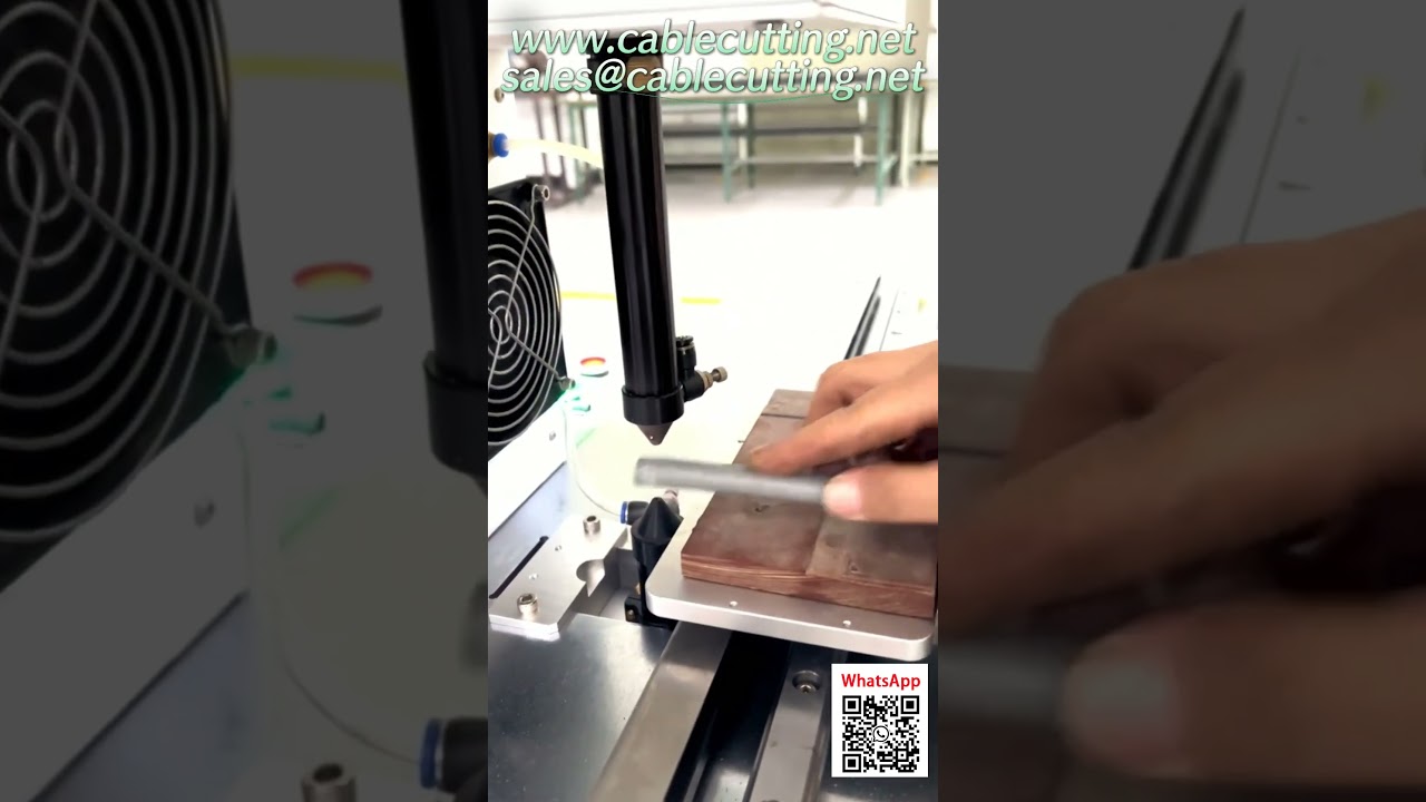 Laser Wire Stripper Live Demo  Send Us Your Samples for Testing!