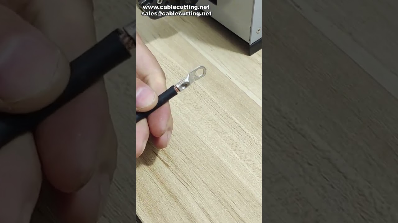 Bare Terminal Crimping Achieve a Beautiful Round Crimp