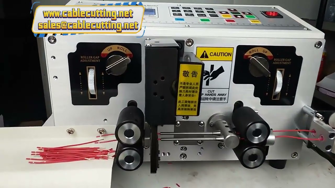 Wire Cutting Stripping Machine | Wire Harness Machine | Computer Cable Stripper | Max Diameter 2.5mm2 AWG1