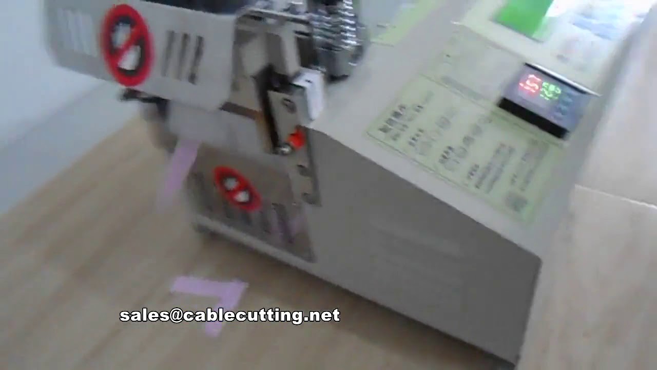 Cut thin ribbons Automatic Hot and Cold Knife Polyester Ribbon Cutting Machine