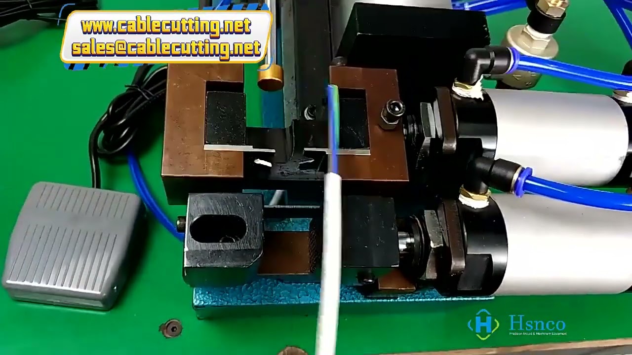 315 Pneumatic Cable Stripping Machine Air Pneumatic Peeling Stripper Cutting Machine for Dia 20mm