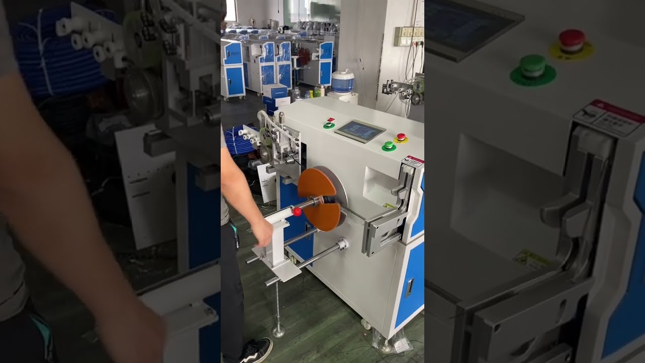 Powerful & Versatile Wire Winding Machine with Precise Metering, Neat Sorting & Fast Tying