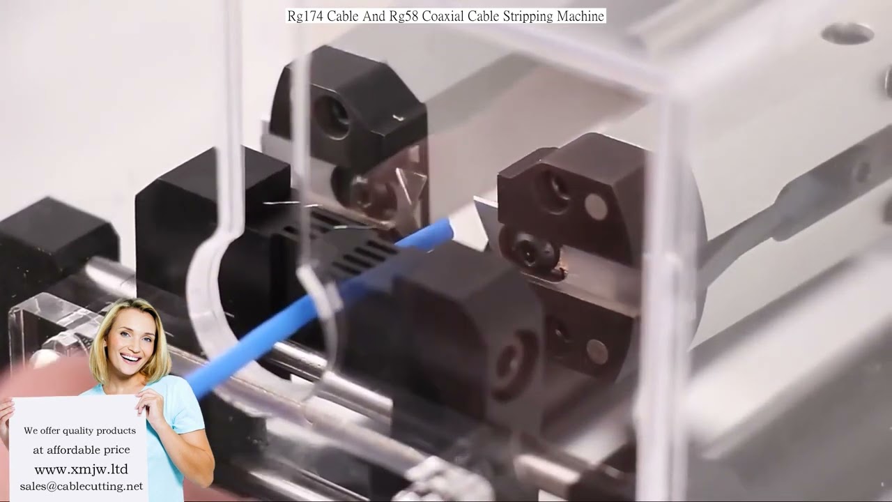 Rg174 Cable And Rg58 Coaxial Cable Stripping Machine