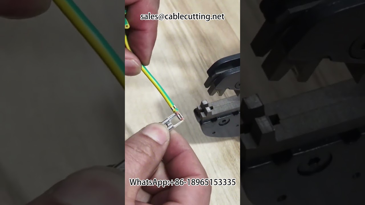 Special Terminal Crimping Machines #automobile #machine #diy