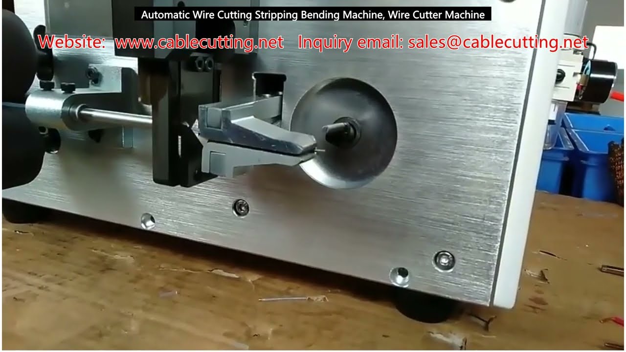Automatic Wire Cutting Stripping Bending Machine | Wire Cutter Machine