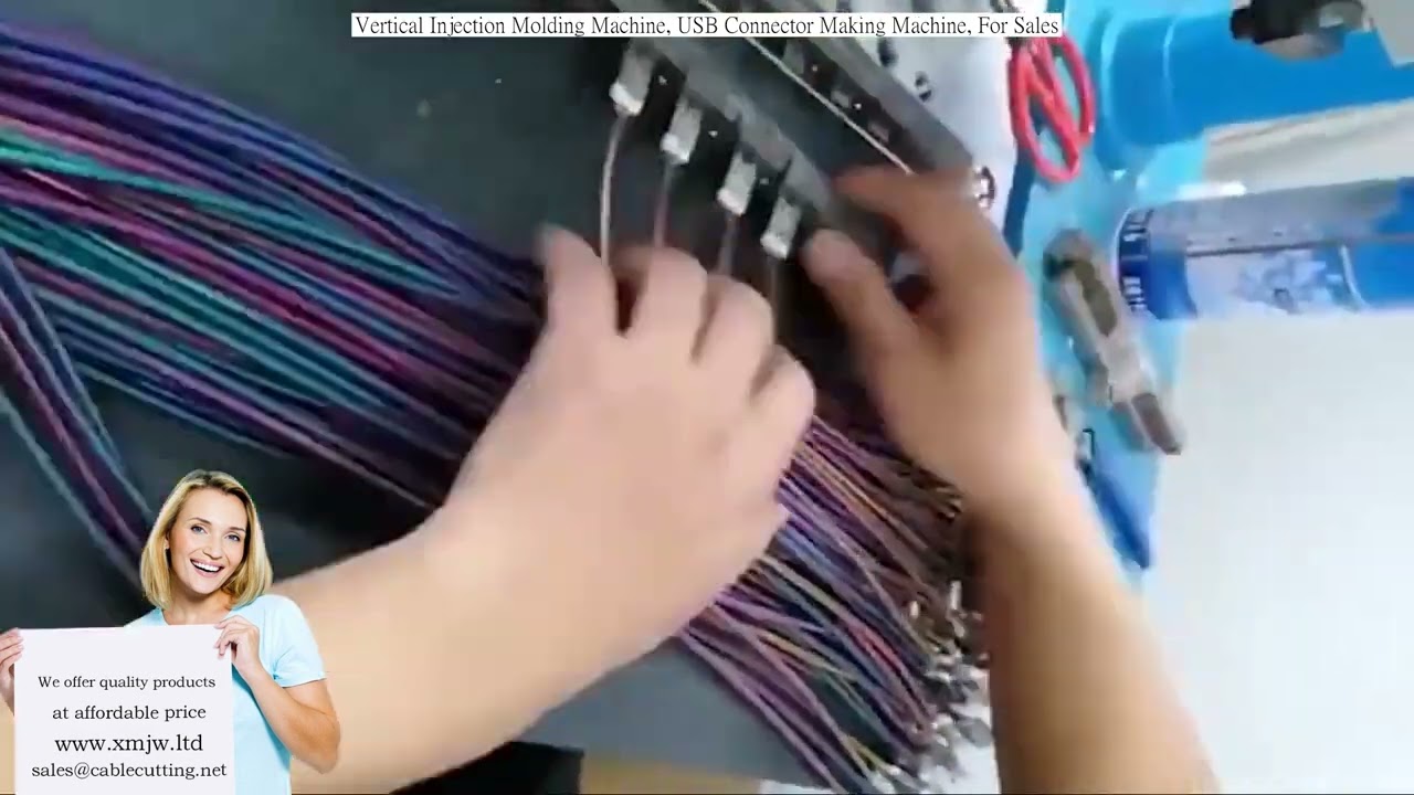 Vertical Injection Molding Machine, USB Connector Making Machine