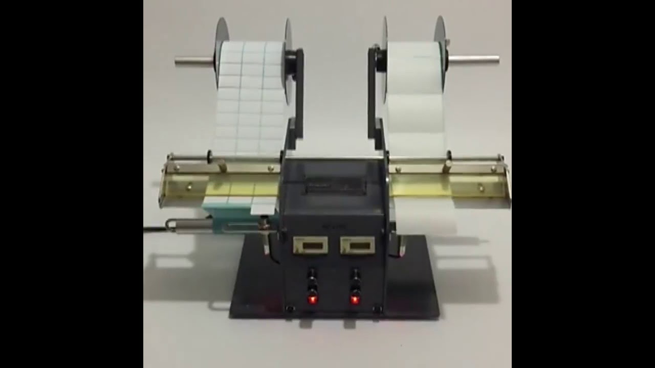 Intelligent automatic labels peeling sticker cutting machine for Themalermal paper separated KS 218C