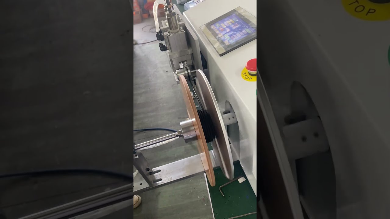 Automatic Meter Counting, Traversing, Cutting, Wire Winding & Tying All in One Machine with Prec