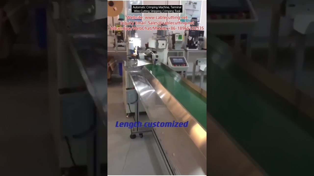 Automatic Crimping Machine, Terminal Wire Cutting Stripping Crimping Tool