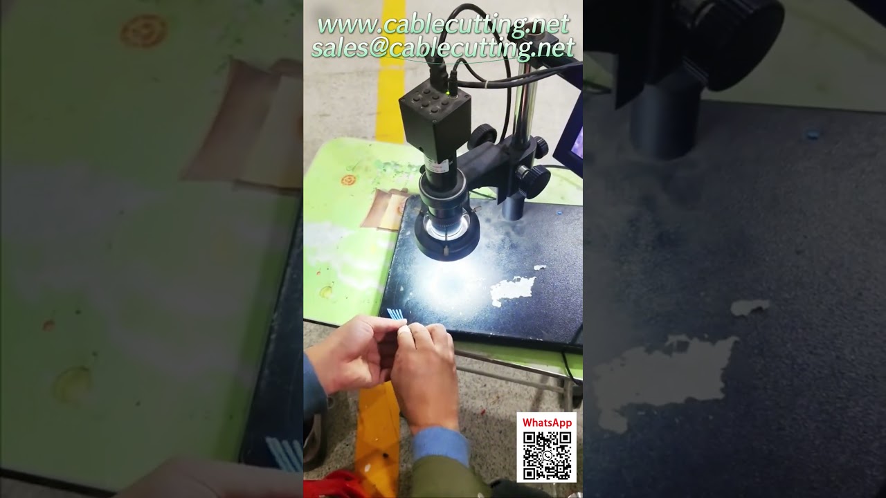 Dual Laser Wire Stripper  The Advantage Zero Damage to the Inner Conductor