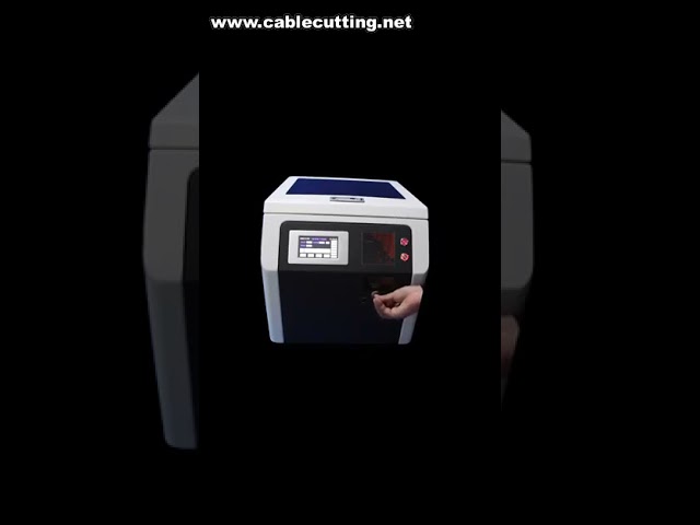 Wire Stripping and Crimping Machine for Ferrules and E-Tube Terminals