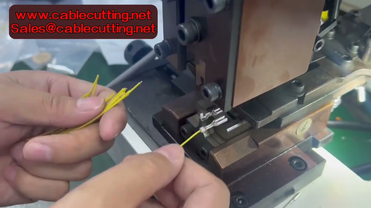 2T Automatic Mute Terminal Crimping Machine Electric Wire Processing Machine Jst Connector Cable Cri