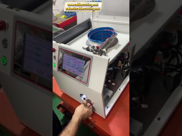 Ferrule Terminal Stripping and Crimping Machine Wire Stripping and Insulation Terminal Crimping Mach