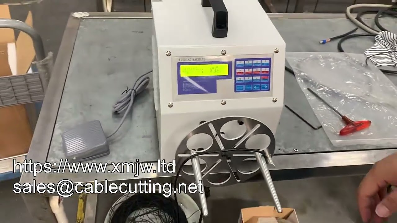 Automatic Wire Binding Machine Wire Winding Machine Wire Spooling Machine WPM 200w