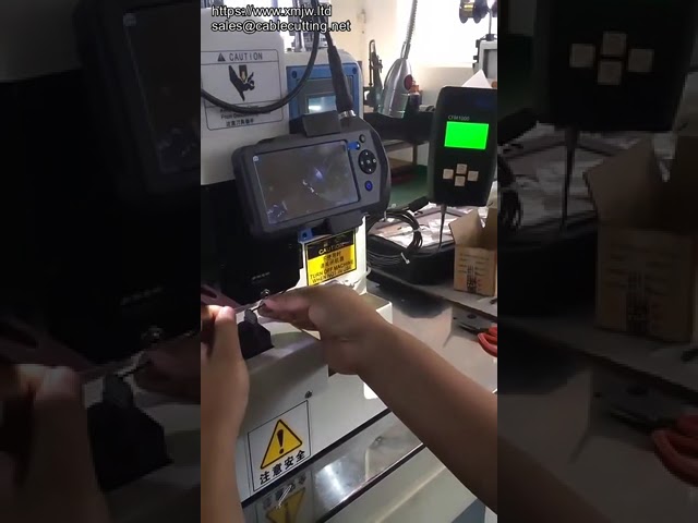 Electrical Servo Model Copper Wire Belt Splicing Machine Copper Strip Wire Crimping And Splicing Mac