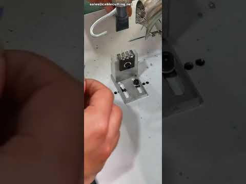 Semi Automatic Soldering Machine Reverse Direction Welding Demo #machine #factory