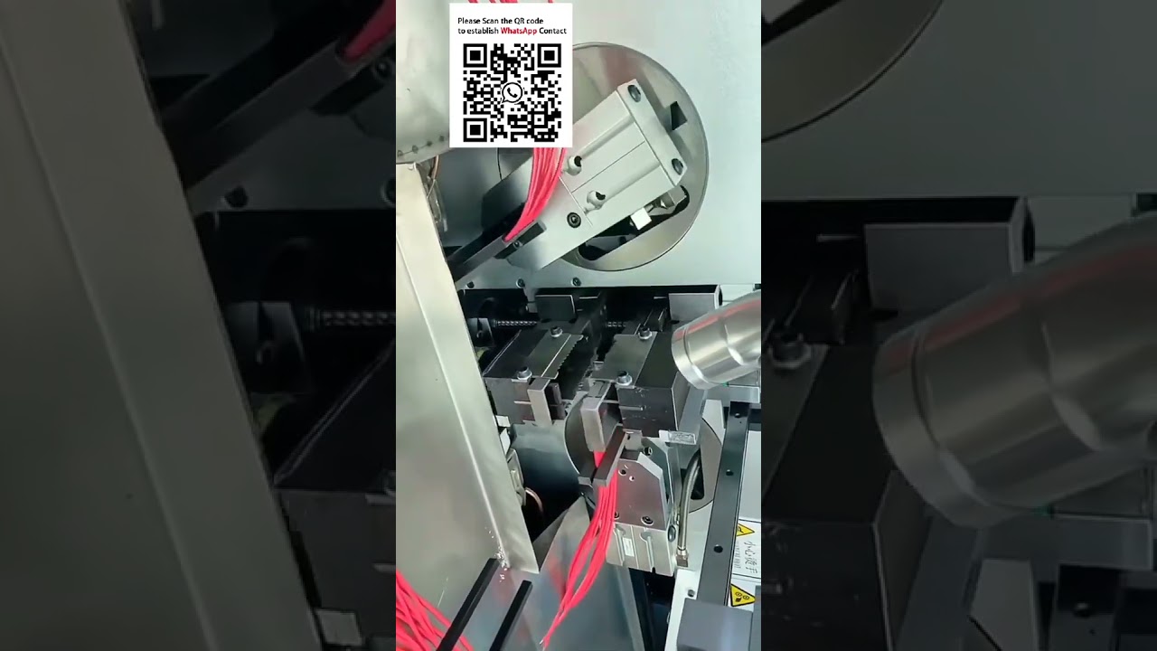 Fully Automatic Double End Wire Cutting & Tinning Machine #Harness Processing Automation