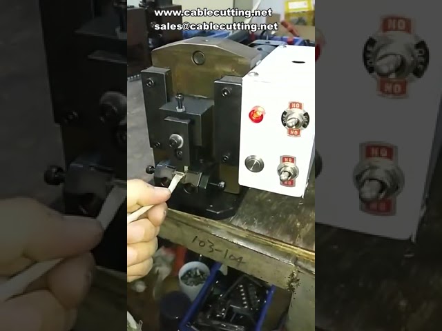 Crystal head crimping machine, telephone line cable crystal head crimping machine, 8P8C small diamon