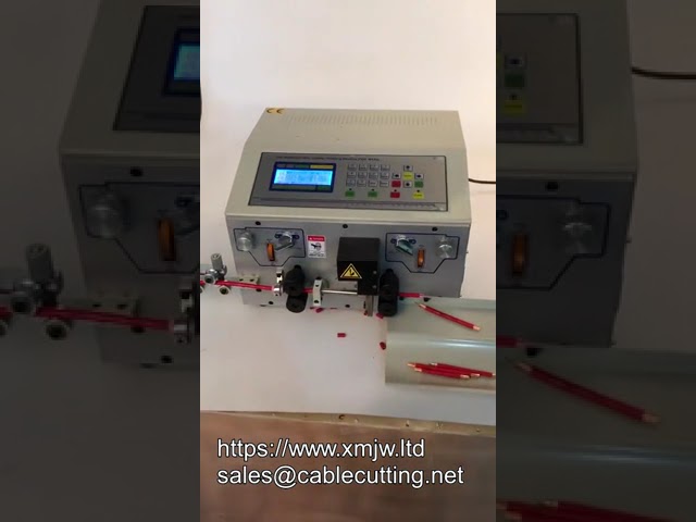 WPM 04 Automatic Copper 25mm Square Cable Stripping Cutting Machine