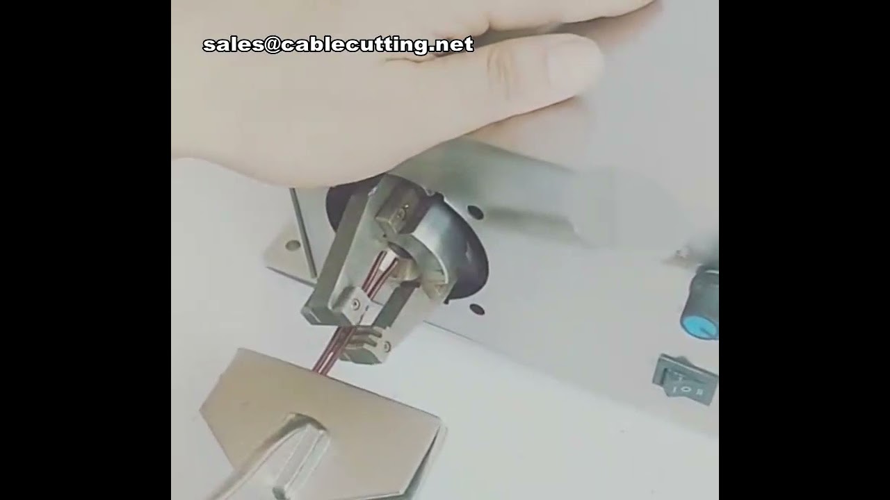 Powerful Twisting Machine Multi Strand Copper Lines Twisting Tool Automatic Cable Processing Multipl