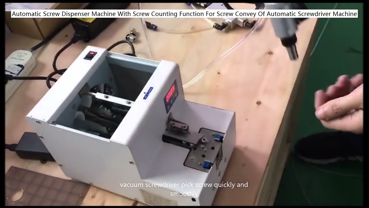 Automatic Screw Dispenser Machine With Screw Counting Function For Screw Convey Of Automatic Screwdr