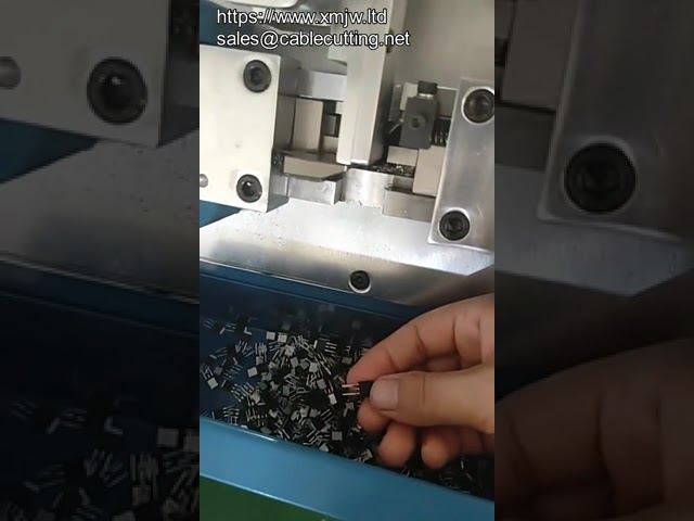 Tube Packing Power Transistor Cut Legs Forming Machine Transistor Lead Bending Machine2