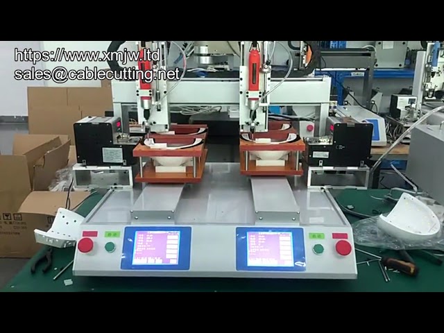 3 Axis Robotic Screw Pick And Place Machine Automatic Screw Driver Machine