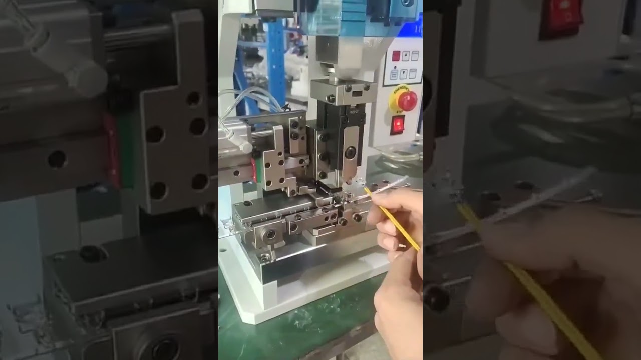 European Pneumatic Horizontal Crimping Applicator   40mm Stroke, 0 02mm Precision Adjustment