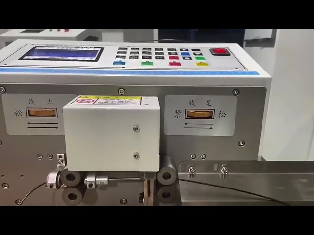 Economical Automatic Wire Stripping & Cutting Machine   Up to 4mm² Wire Range