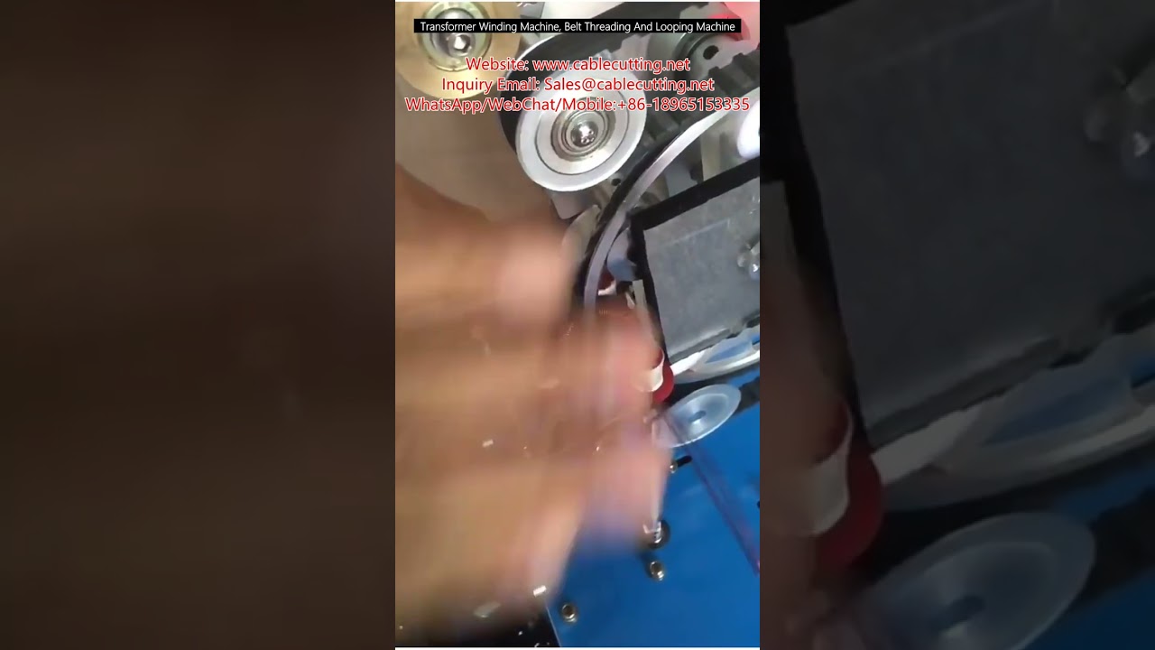 Transformer Winding Machine, Belt Threading And Looping Machine