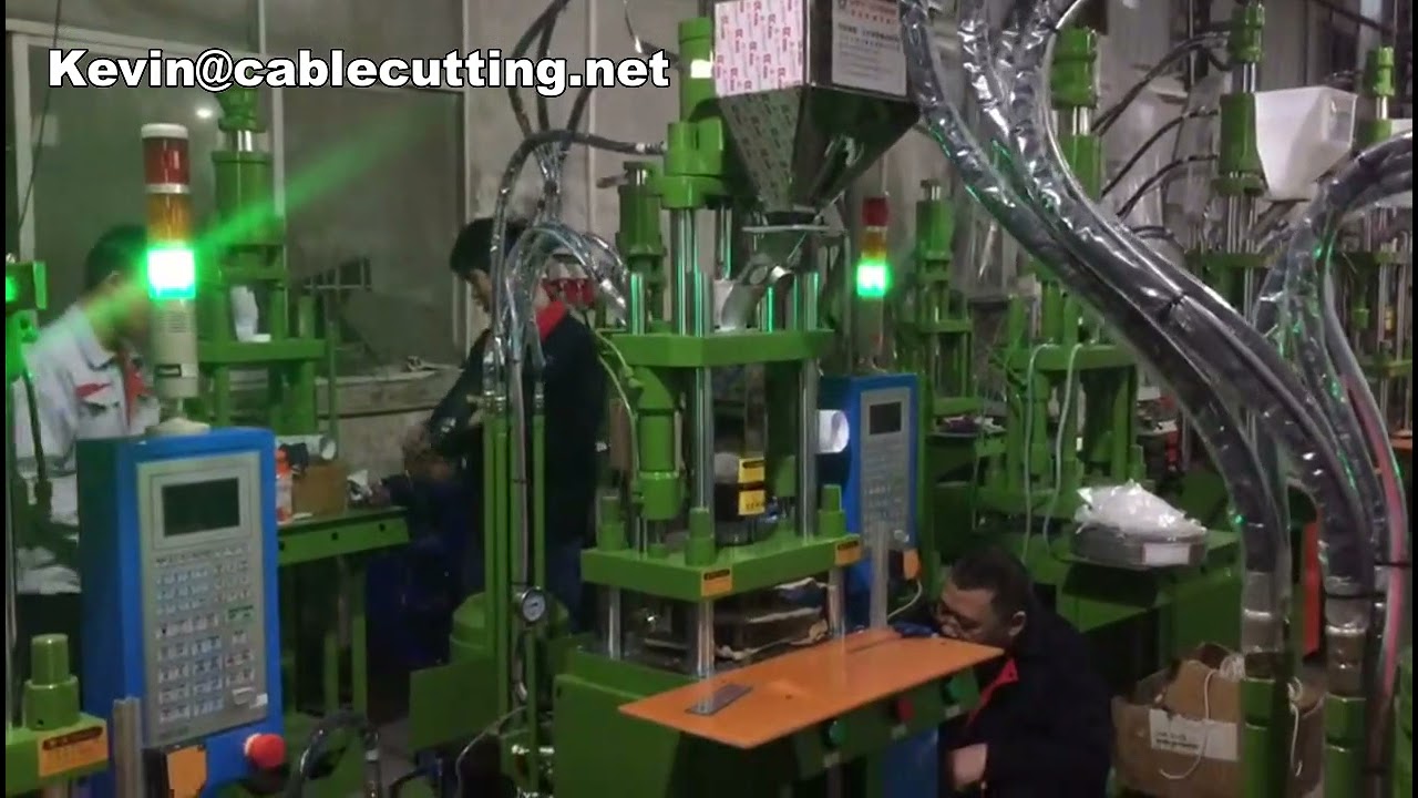 Micro-55-Tons Vertical Plastic Injection Molding Machine