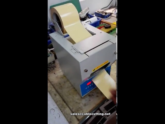 100mm width yellow adhesive tape Electric Tape Dispenser