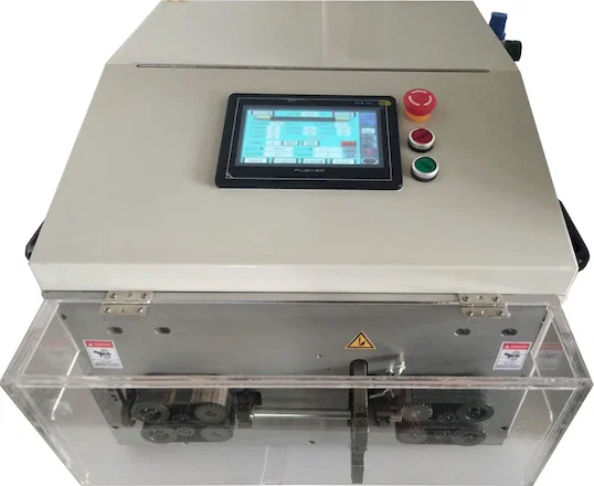 Peladora y Cortadora de Cable Redondo de Doble Cubierta WPM-YHT2 - Máquina de Corte y Pelado de Cables