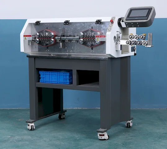 Peladora y Cortadora de Cables Grandes de Servicio Pesado WPM-30-300 - Máquina de Corte y Pelado de Cables