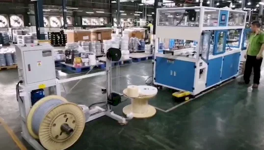 Máquina de Corte, Bobinado y Atado de Cable Pesado WPM-HCRO - Máquina Automática de Corte, Bobinado y Atado