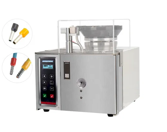 Máquina Engarzadora de Terminales Tubulares Sueltos WPM-KAC05B - Máquina de Pelado y Crimpado